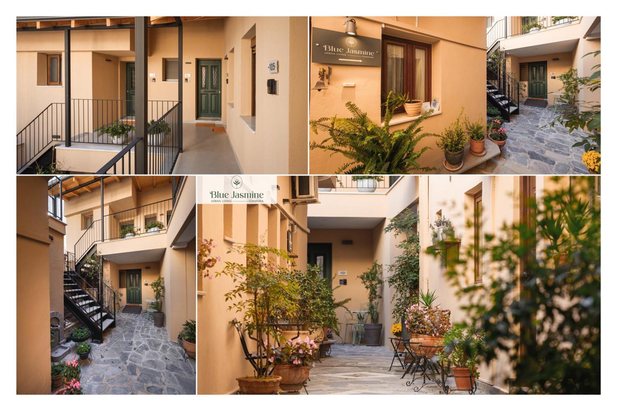 Apartmán Blue Jasmine Urban Living Ioánnina Exteriér fotografie